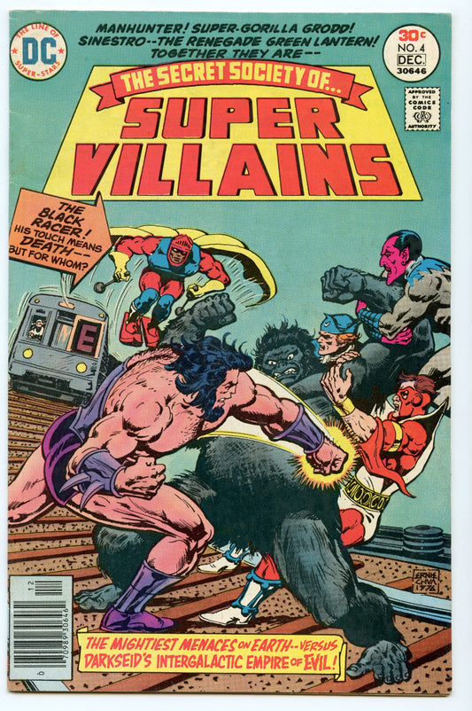 Secret Society of Super-Villains 4 (Dec 1976) FI+ (6.5)