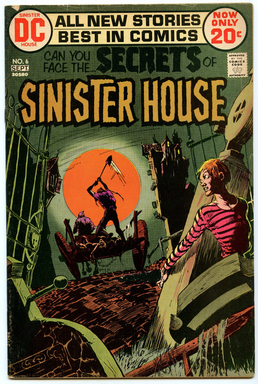 Secrets of Sinister House 6 (Sep 1972) VG/FI (5.0)