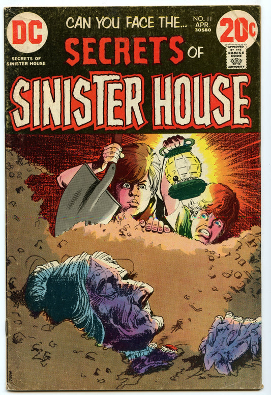 Secrets of Sinister House 11 (Apr 1973) VG+ (4.5)