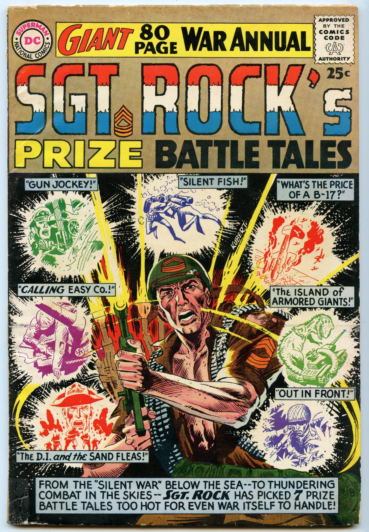 Sgt. Rock's Prize Battle Tales 1 (Dec 1964) VG- (3.5)