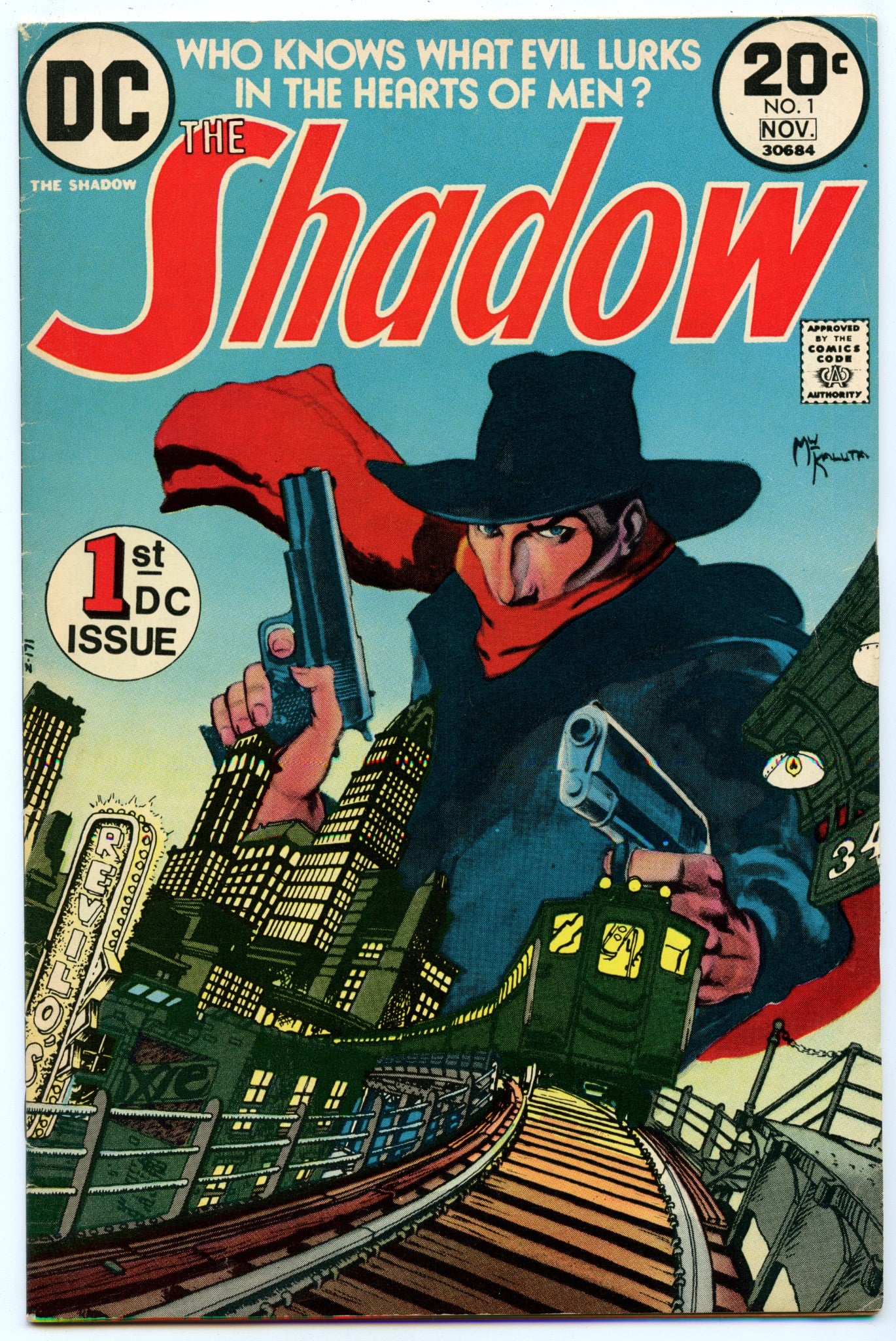 Shadow 1 (Nov 1973) VG/FI (5.0)