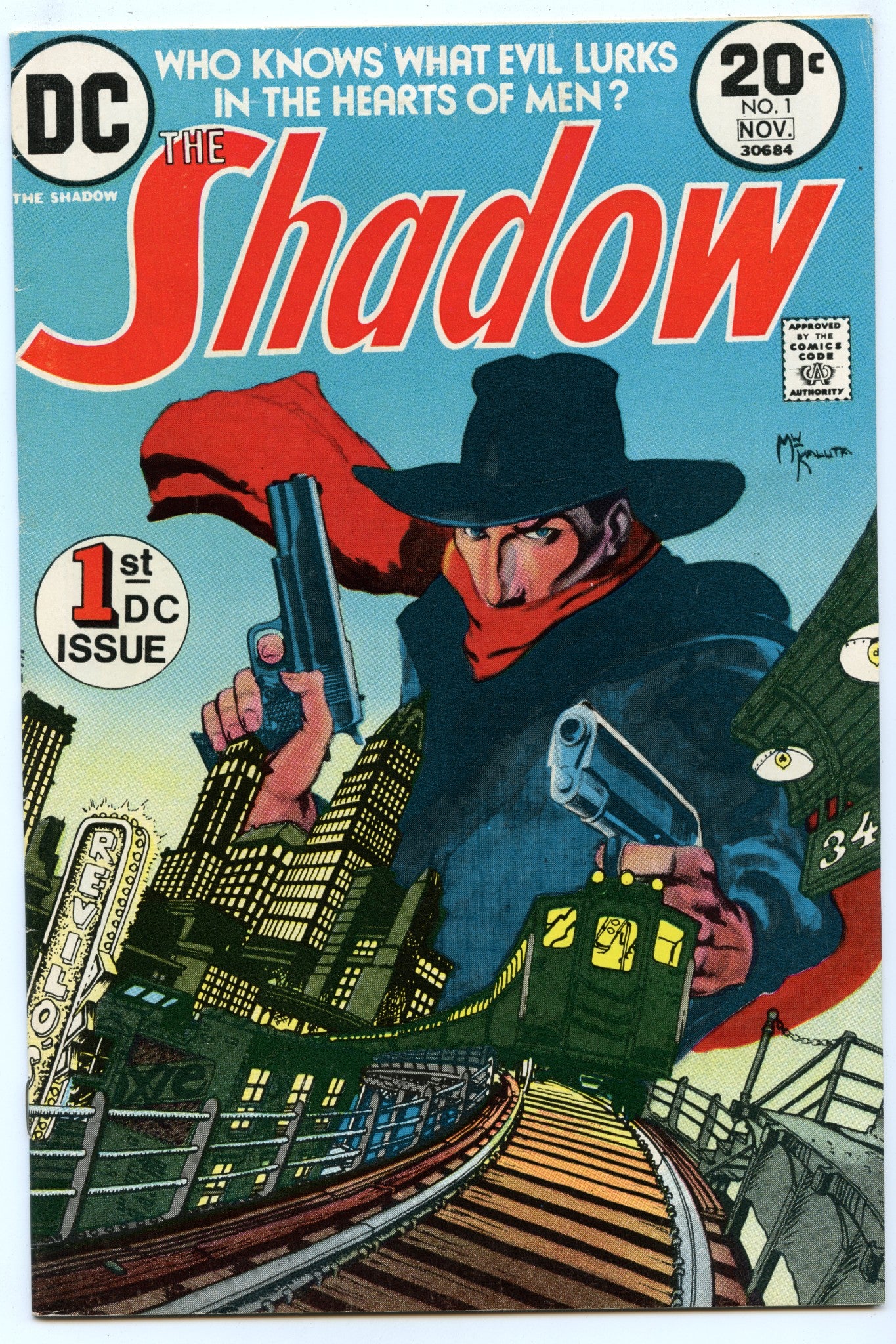 Shadow 1 (Nov 1973) VF (8.0)