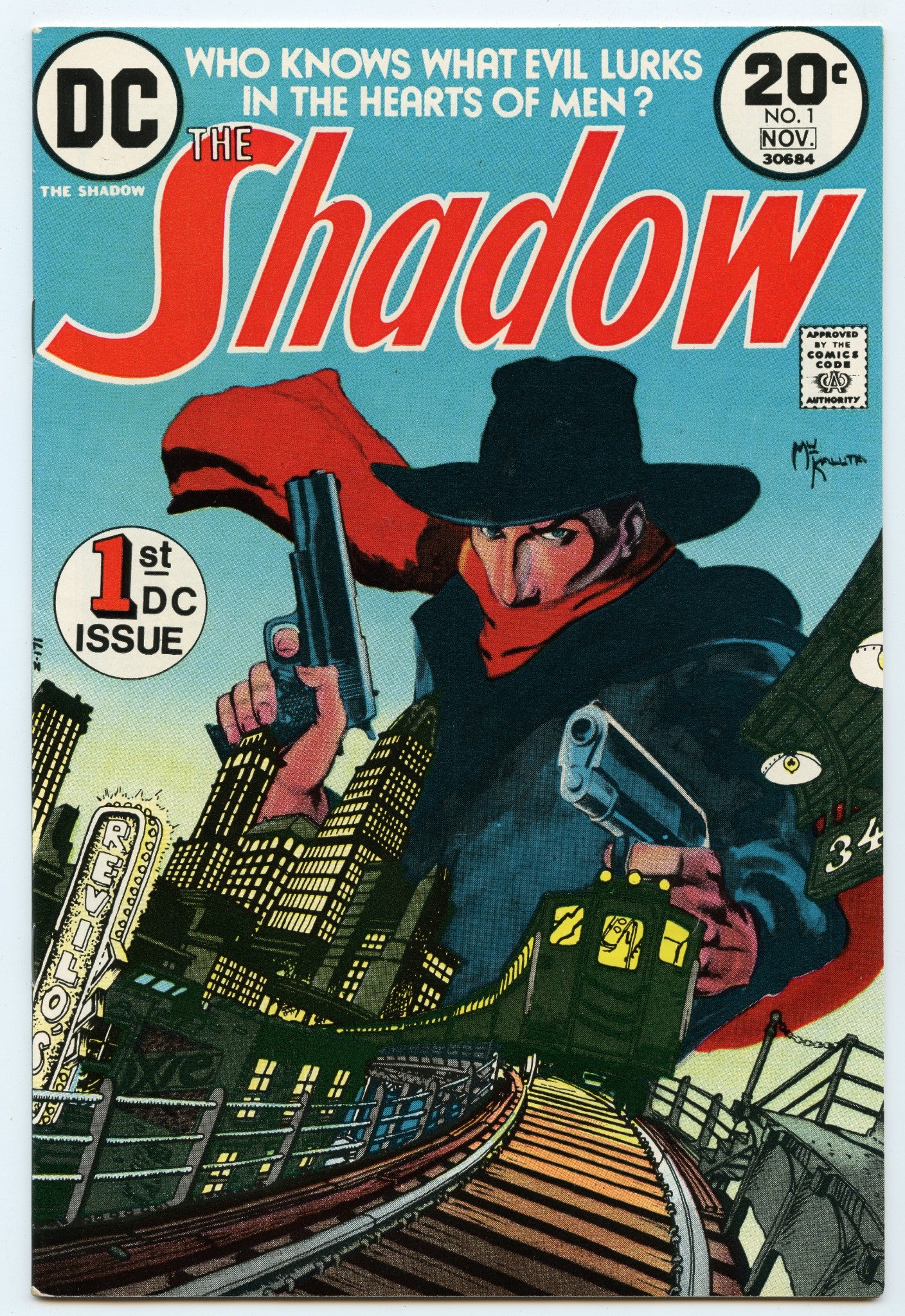 Shadow 1 (Nov 1973) VF-NM (9.0)