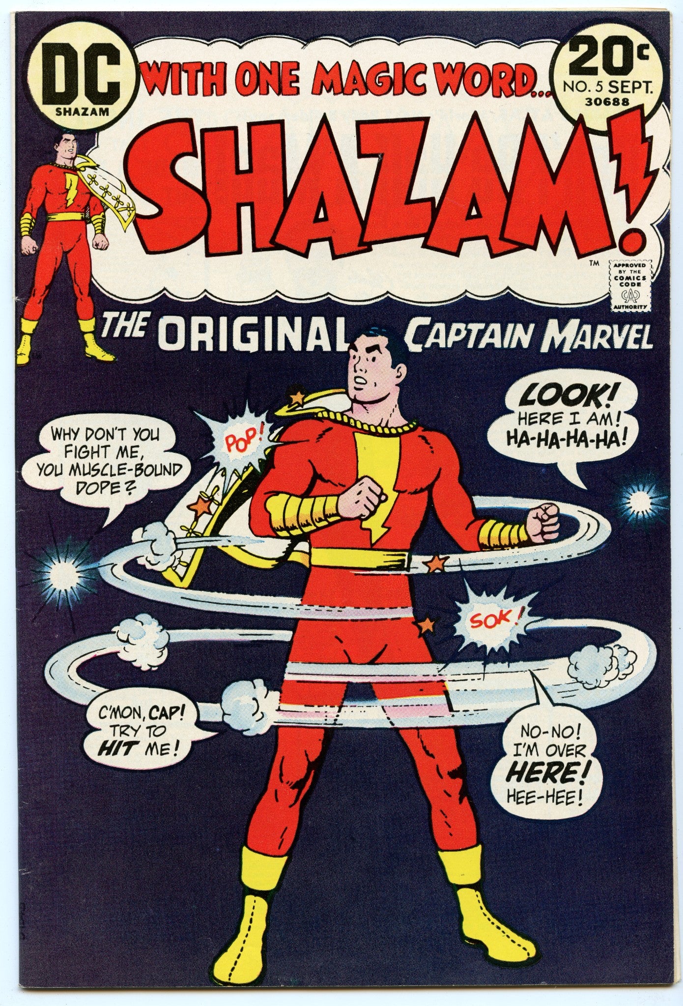 Shazam 5 (Sep 1973) VF- (7.5)