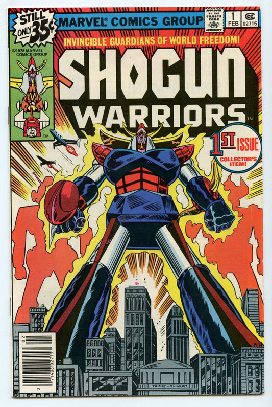 Shogun Warriors 1 (Feb 1979) VF+ (8.5)