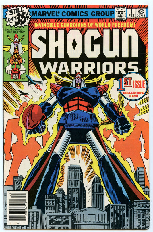 Shogun Warriors 1 (Feb 1979) VF/NM (9.0)