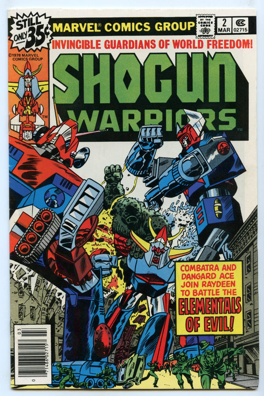 Shogun Warriors 2 (Mar 1979) VF/NM (9.0)