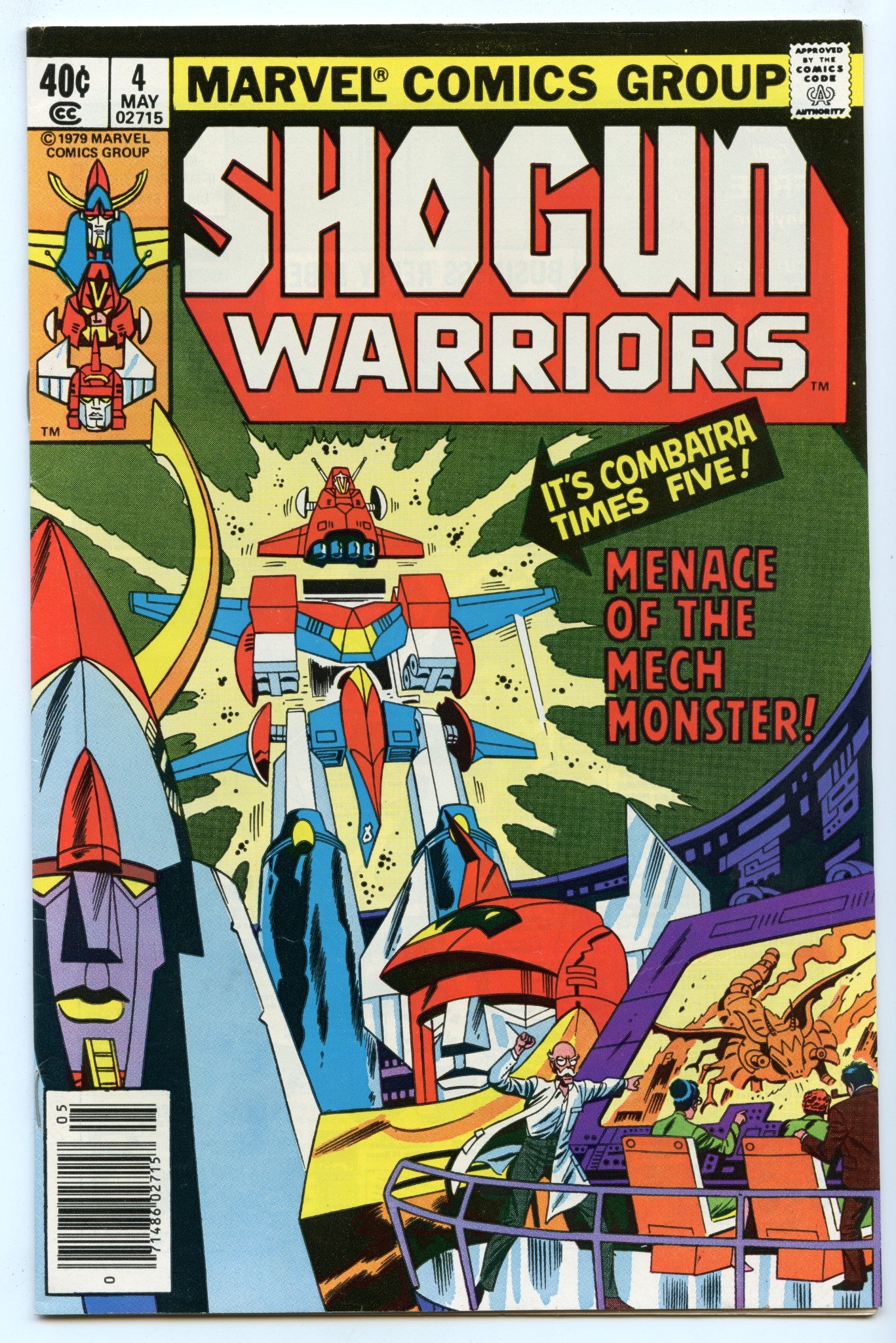 Shogun Warriors 4 (May 1979) NM- (9.2)