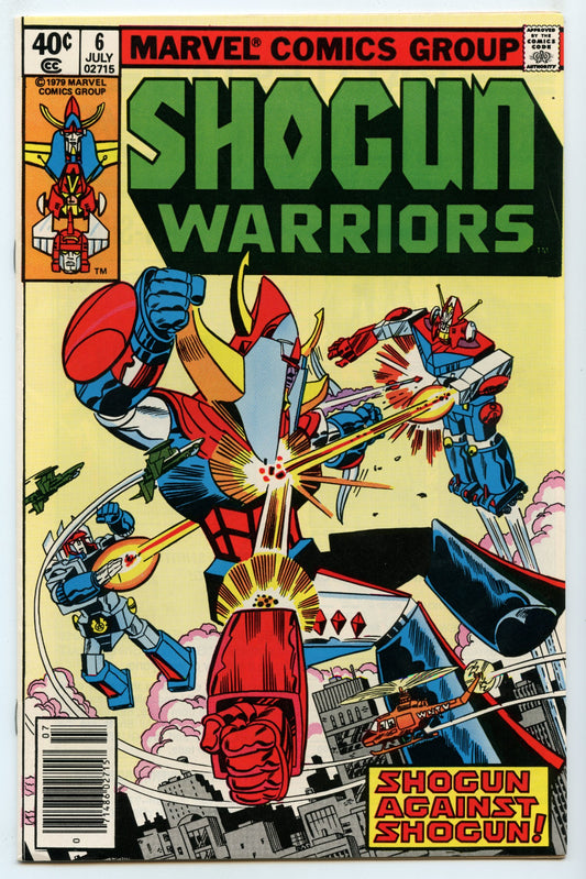 Shogun Warriors 6 (Jul 1979) NM- (9.2)