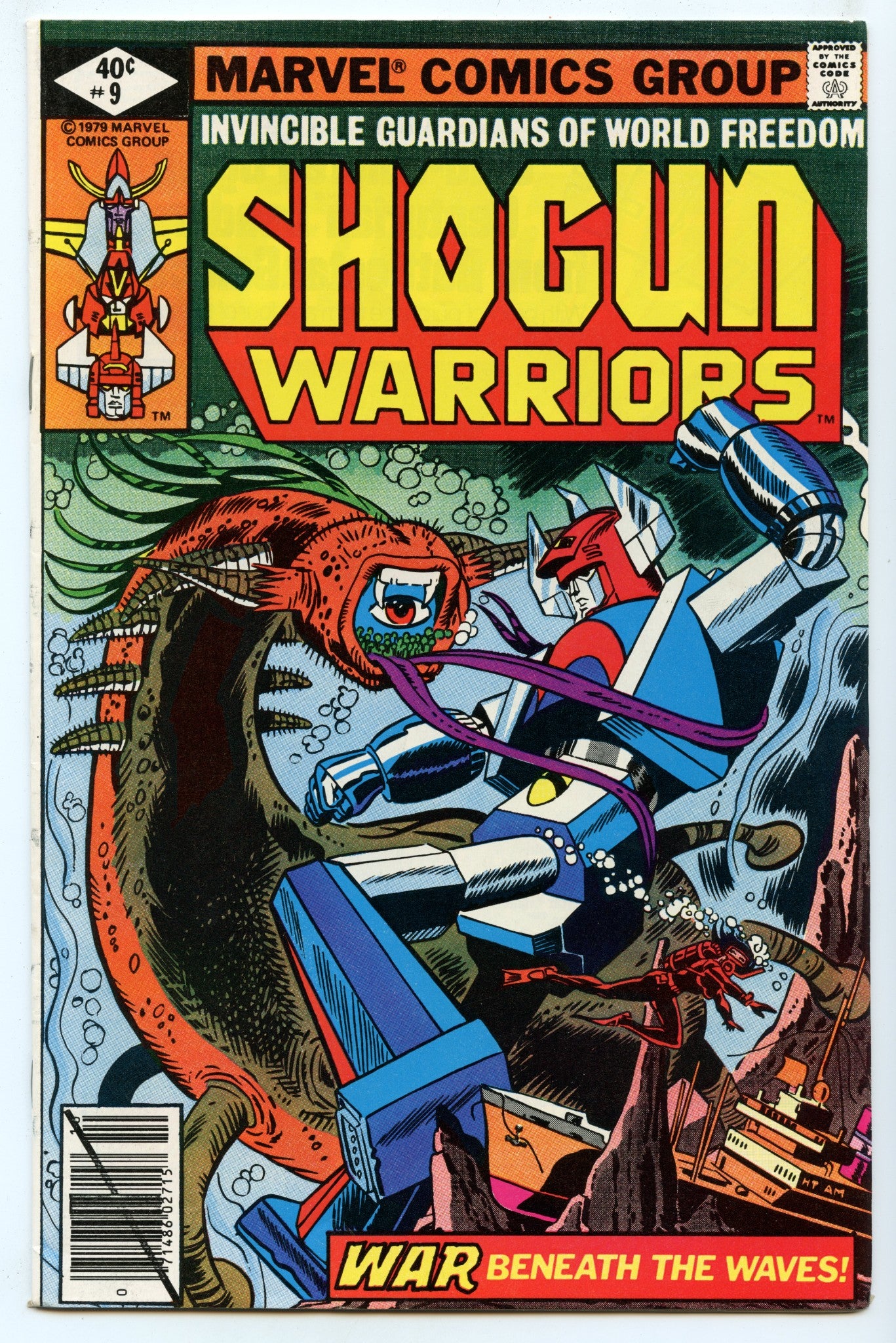 Shogun Warriors 9 (Oct 1979) VF/NM (9.0)