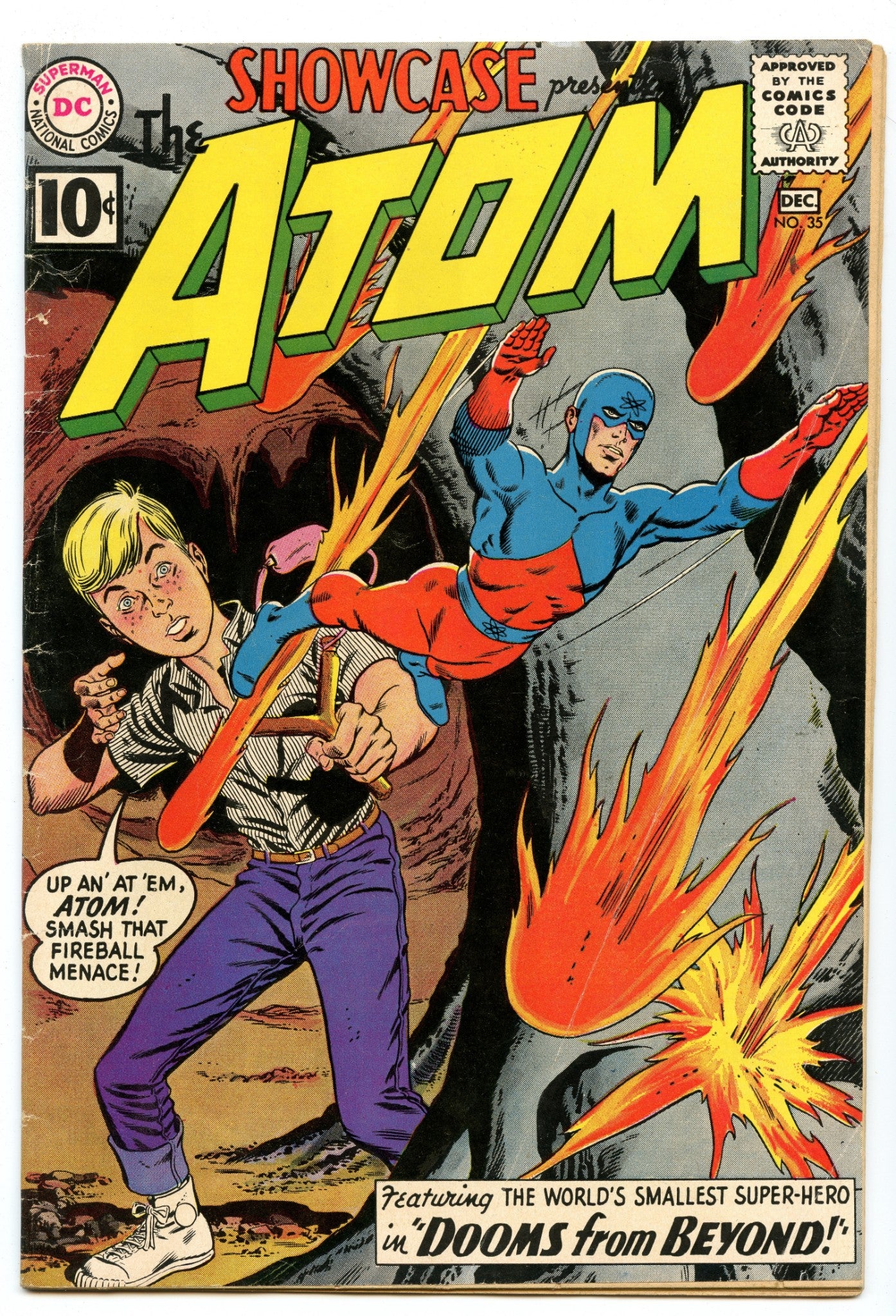 Showcase 35 (Nov 1961) VG (4.0) - 2nd appearance Atom (Ray Palmer)