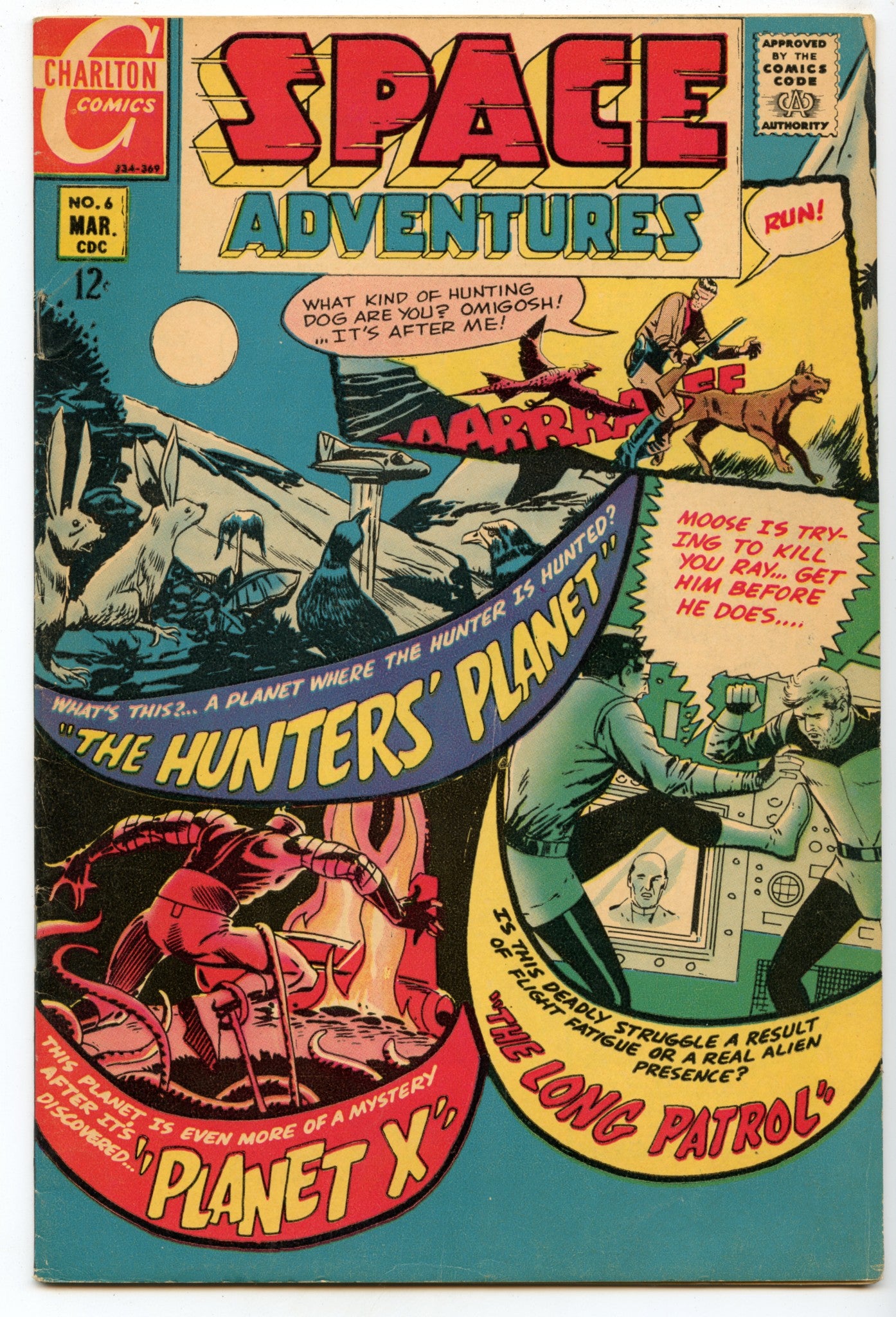 Space Adventures 6 (Mar 1969) FI- (5.5)