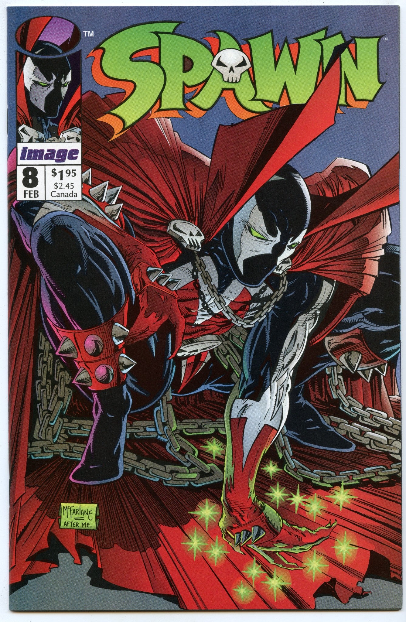 Spawn 8 (Feb 1993) NM- (9.2)