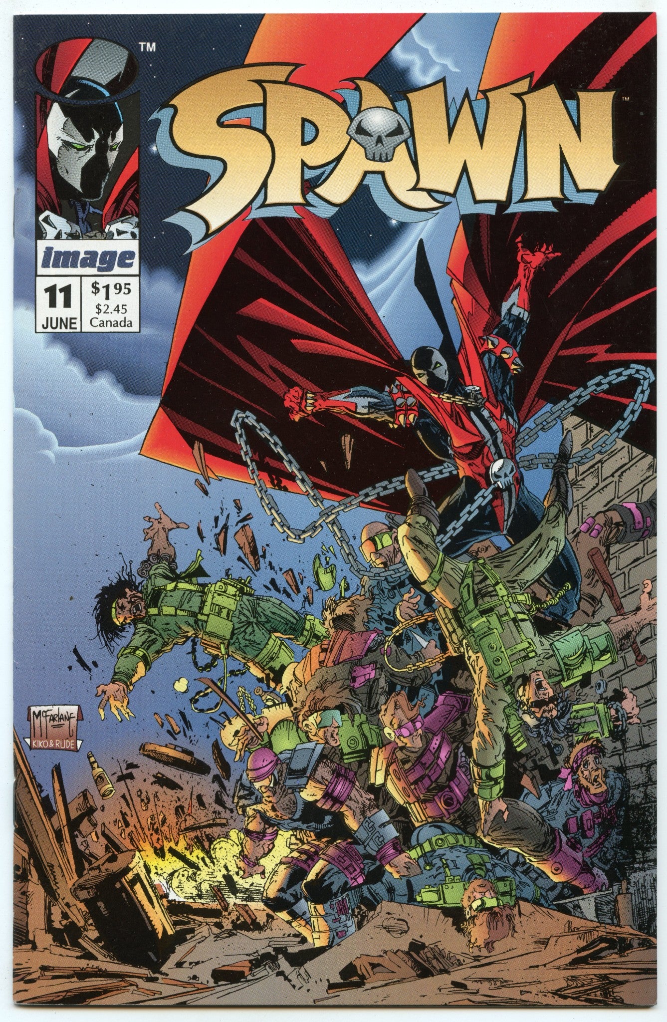 Spawn 11 (Jun 1993) NM- (9.2)