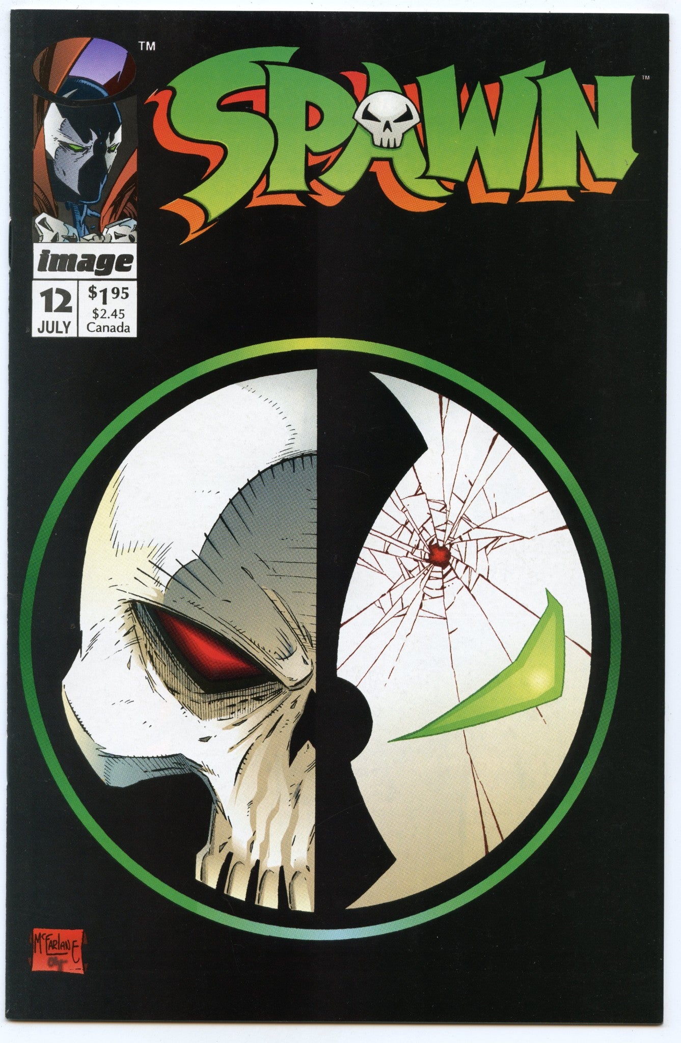 Spawn 12 (Jul 1993) NM- (9.2)