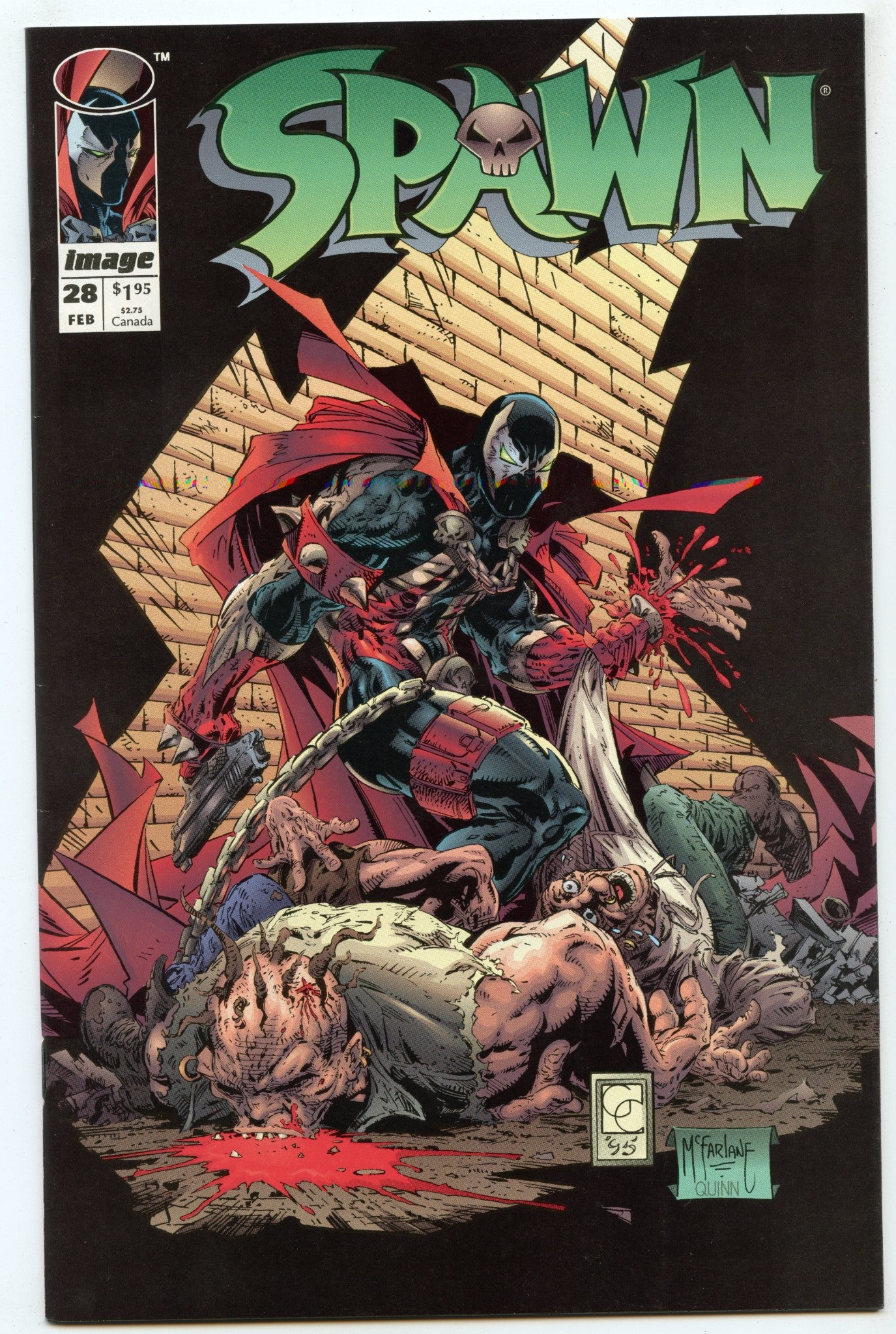 Spawn 28 Feb 1995 NM- (9.2)