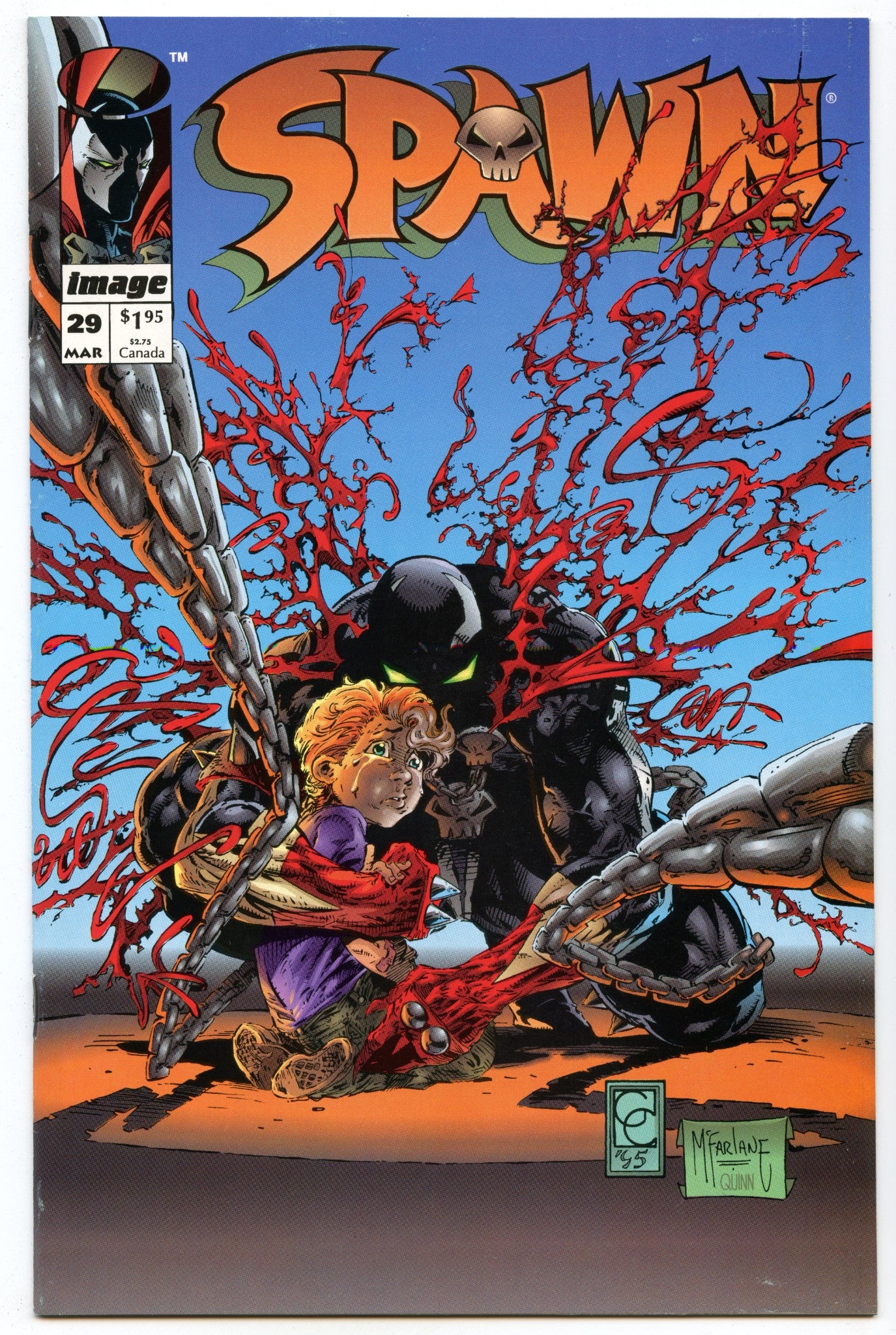 Spawn 29 (Mar 1995) NM- (9.2)