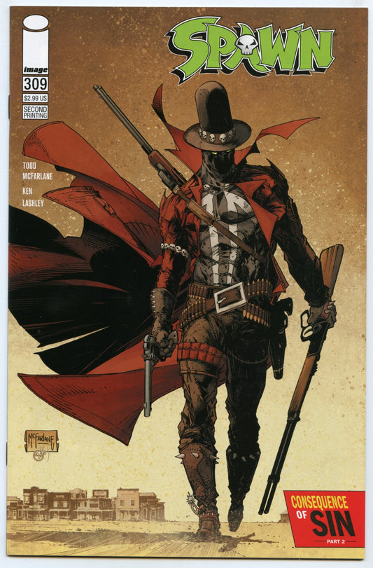 Spawn 309 (Sep 2020) NM- (9.2) - 2nd print variant