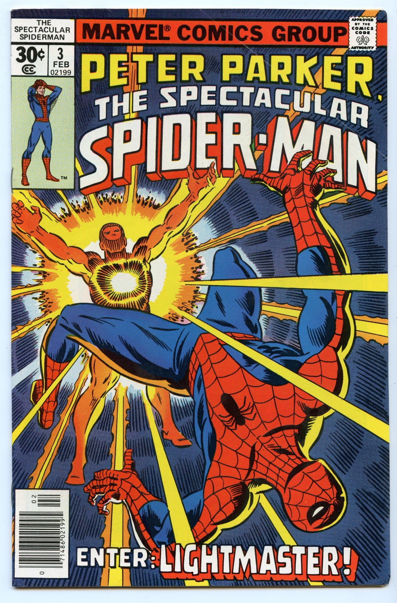 Spectacular Spider-man 3 (Feb 1977) FI+ (6.5)