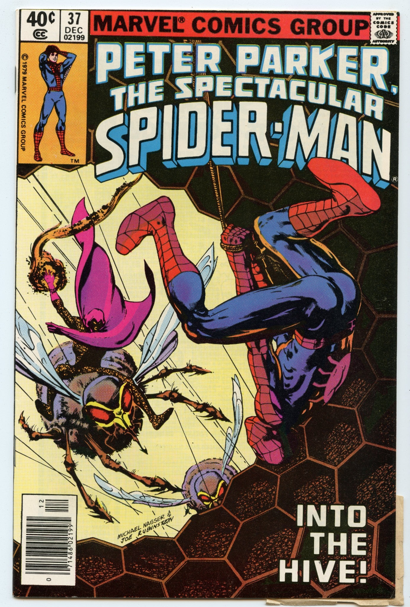 Spectacular Spider-man 37 (Dec 1979) NM- (9.2)