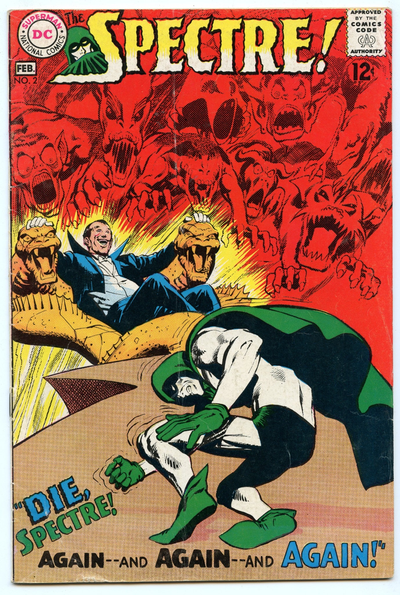 Spectre 2 (Feb 1968) VG/FI (5.0)