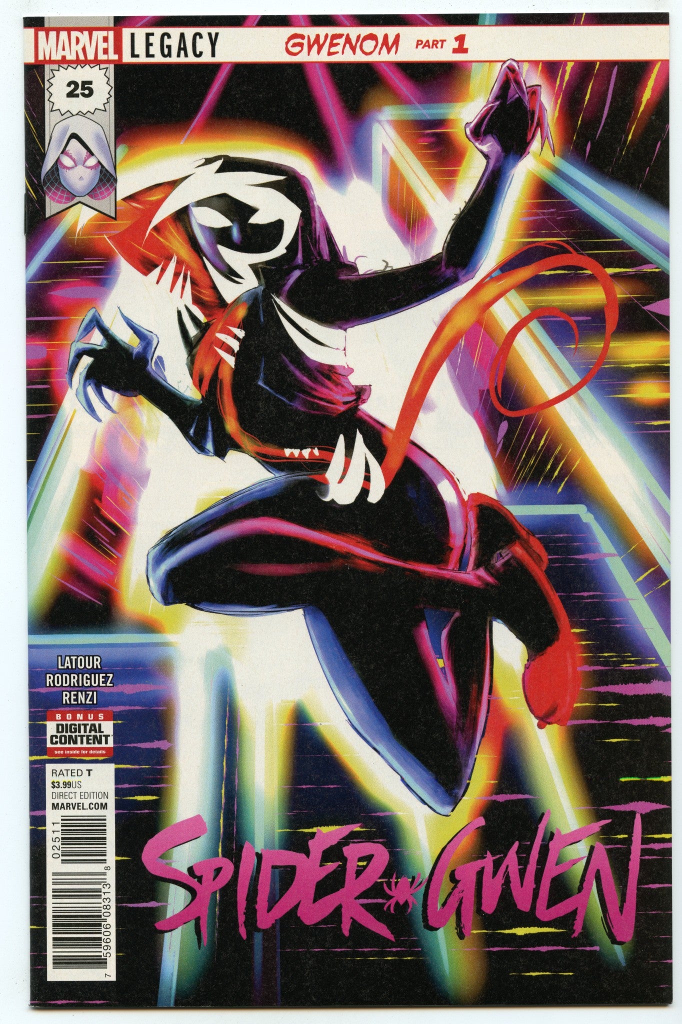 Spider-Gwen 25 (Dec 2017) NM- (9.2)