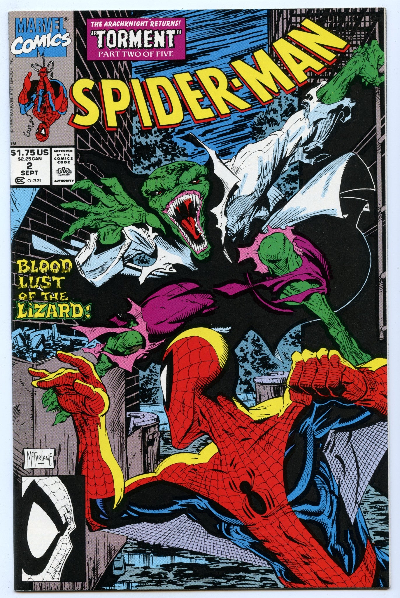 Spider-man 2 (Sep 1990) NM- (9.2)