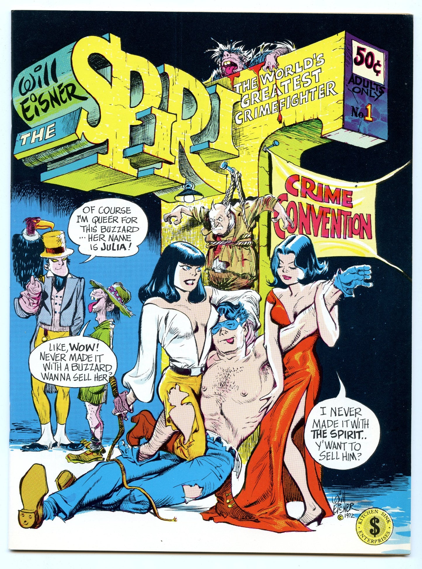 Spirit 1 (Kitchen Sink) (Jan 1973) VF/NM (9.0)