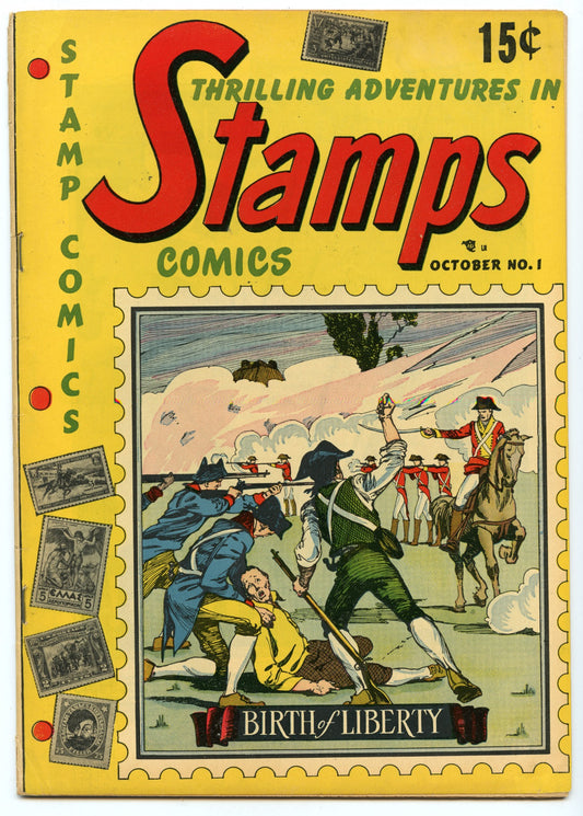 Stamp Comics 1 (Oct 1951) FI- (5.5)