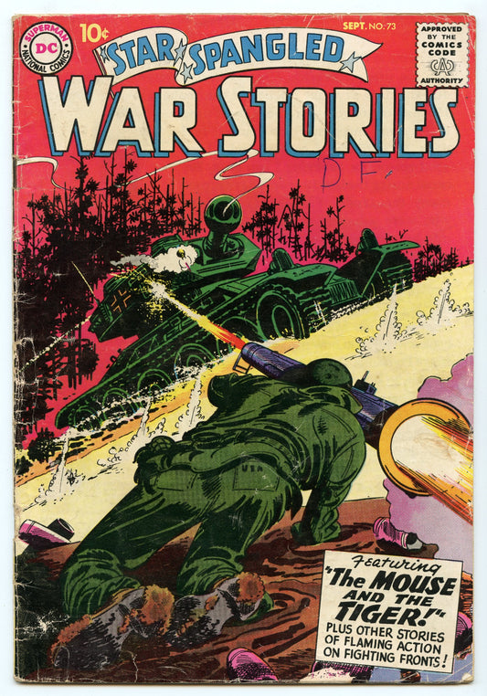 Star Spangled War Stories 73 (Sep 1958) GD/VG (3.0)