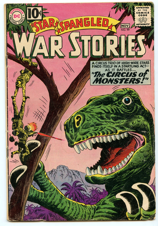 Star Spangled War Stories 99 (Nov 1961) VG (4.0)