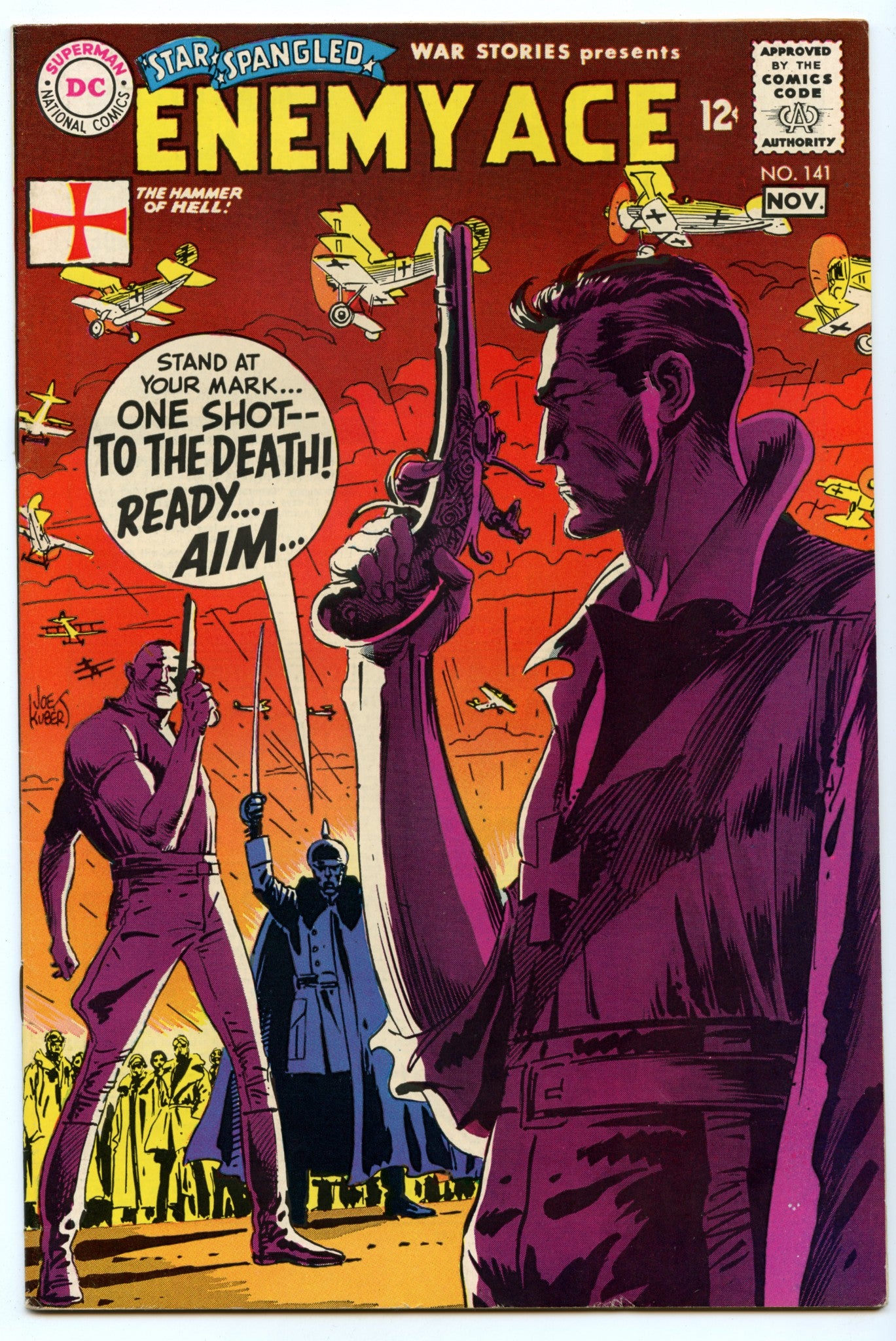 Star Spangled War Stories 141 (Nov 1968) VF- (7.5)