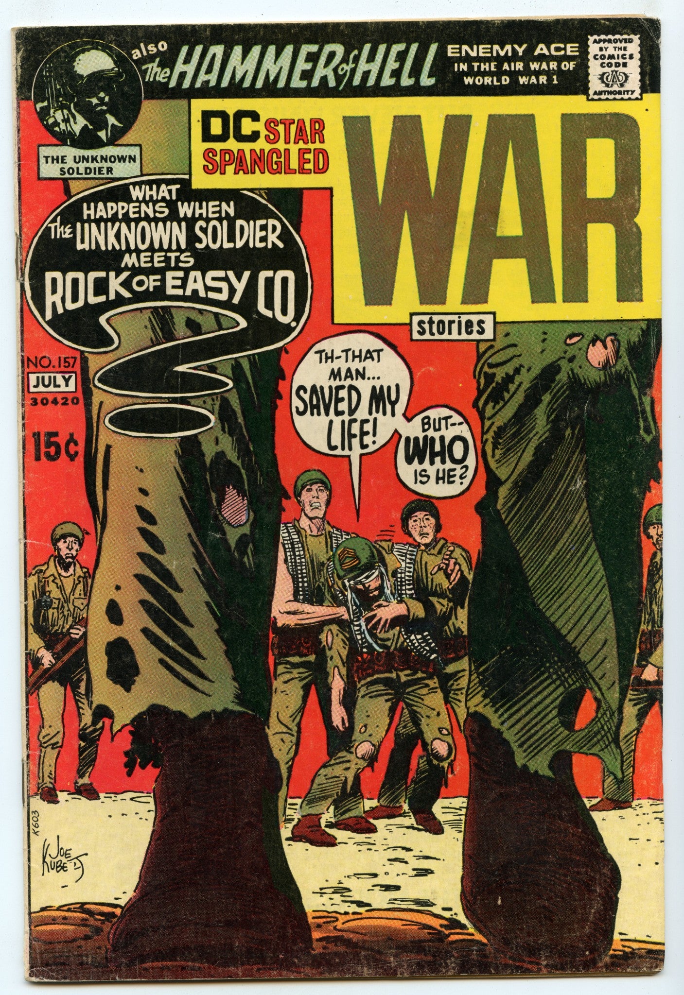 Star Spangled War Stories 157 (Jul 1971) VG (4.0)