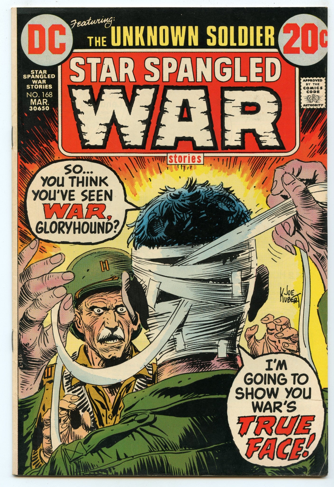 Star Spangled War Stories 168 (Mar 1973) VG/FI (5.0)