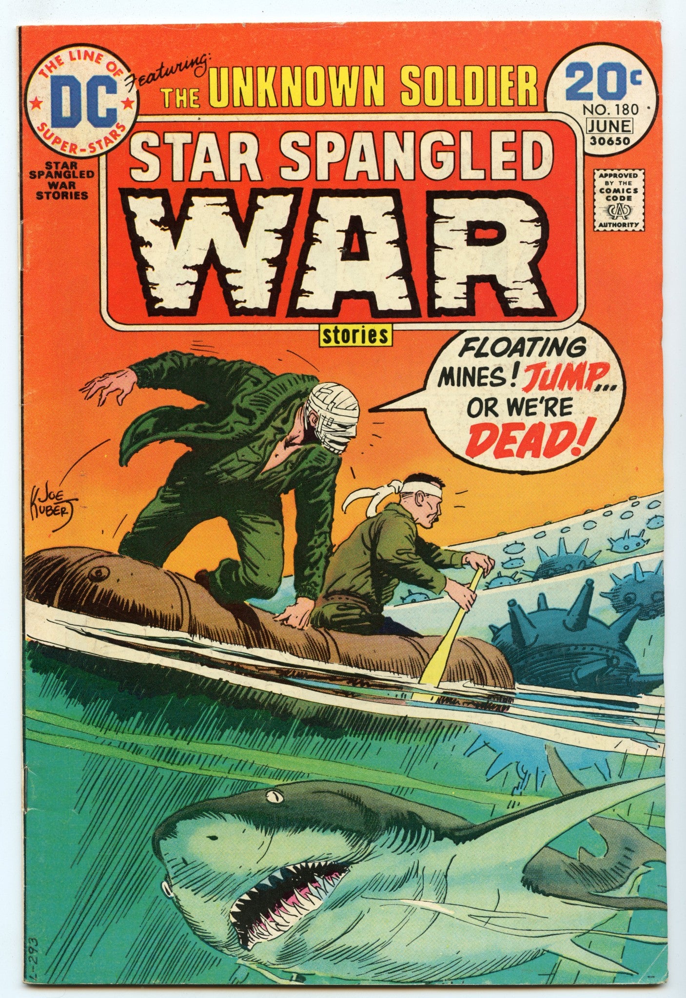 Star Spangled War Stories 180 (Jun 1974) VG/FI (5.0)