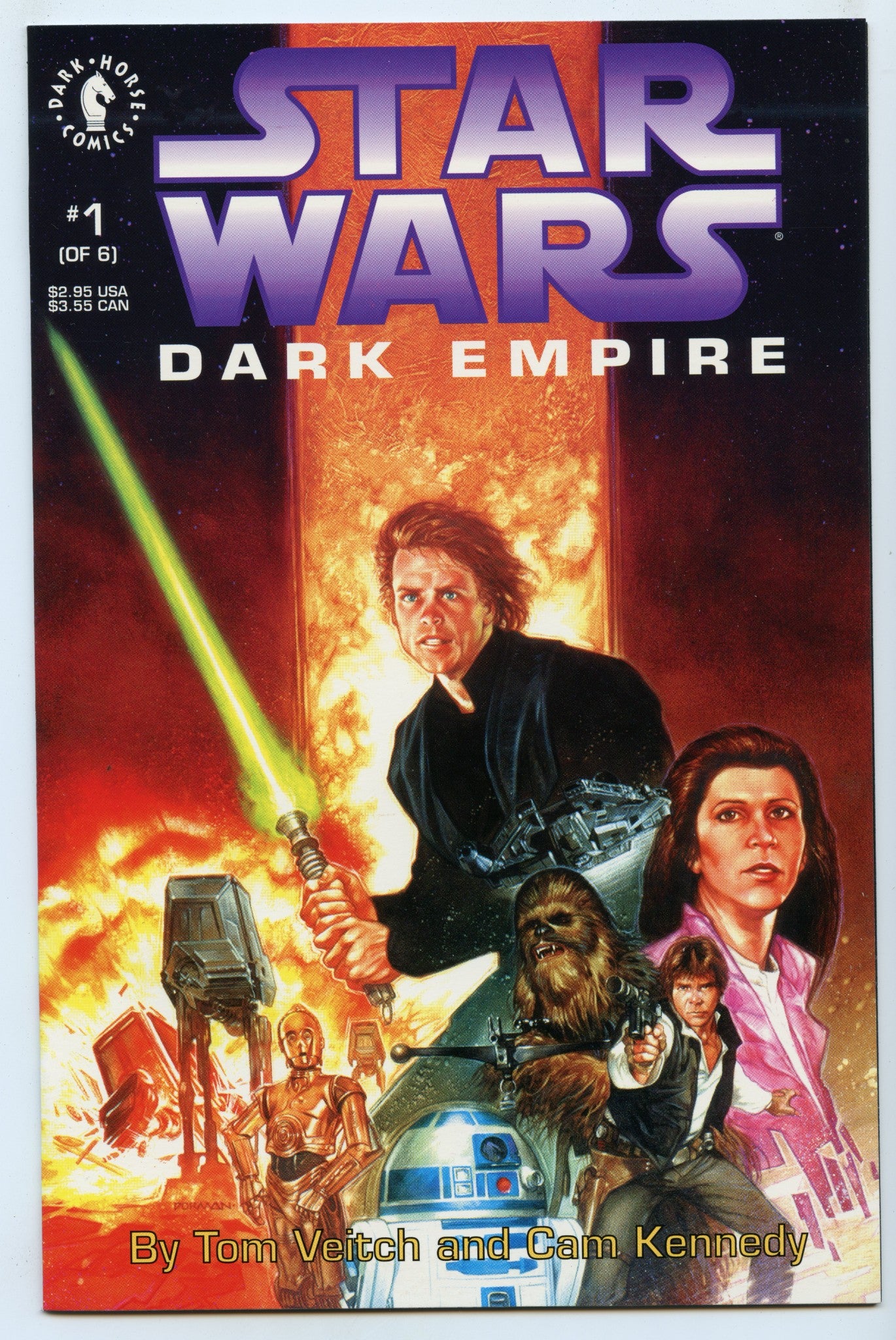 Star Wars: Dark Empire 1 (Dec 1991) NM- (9.2)