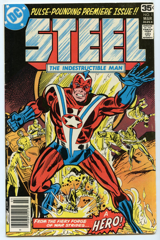 Steel, The Indestructible Man 1 (Mar 1978) FI- (5.5)