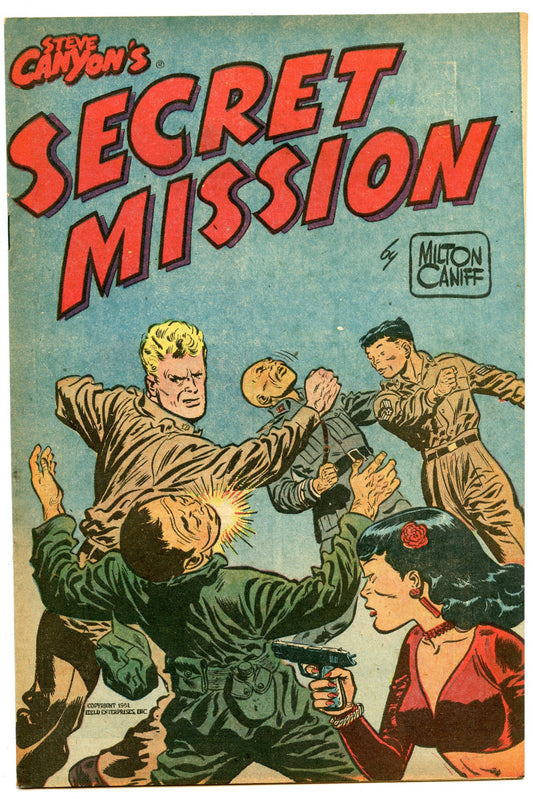 Steve Canyon's Secret Missions Giveaway (1951) VF- (7.5)