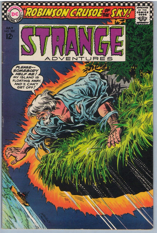 Strange Adventures 202 (Jul 1967) FI+ (6.5)