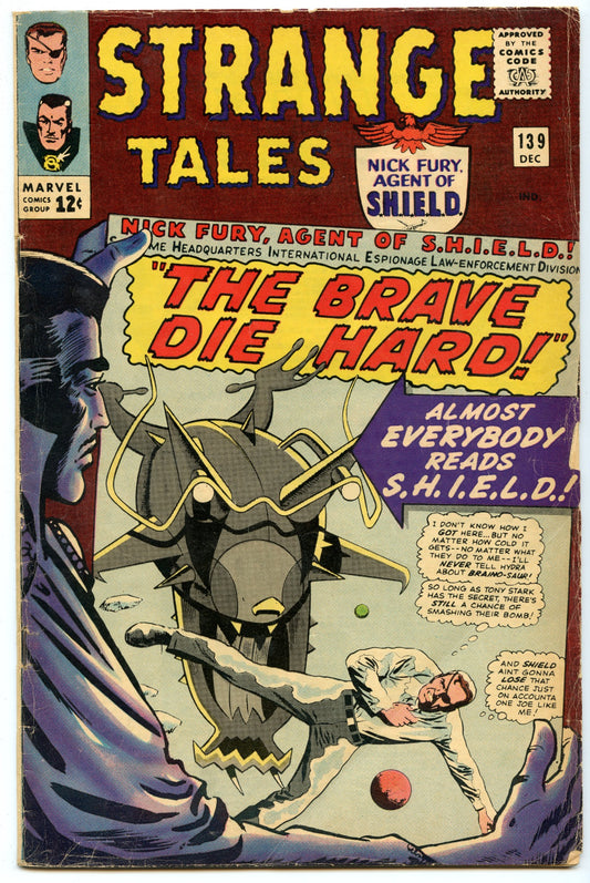 Strange Tales 139 (Dec 1965) GD/VG (3.0)