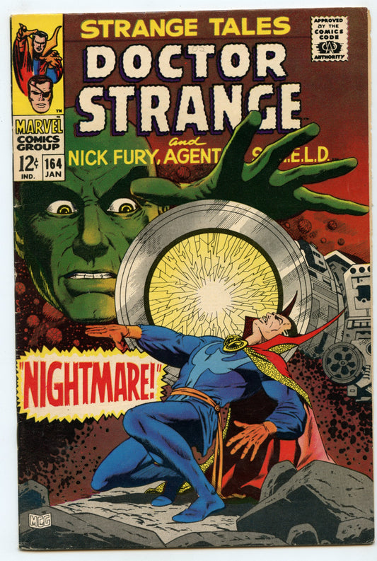 Strange Tales 164 (Jan 1968) FI/VF (7.0)