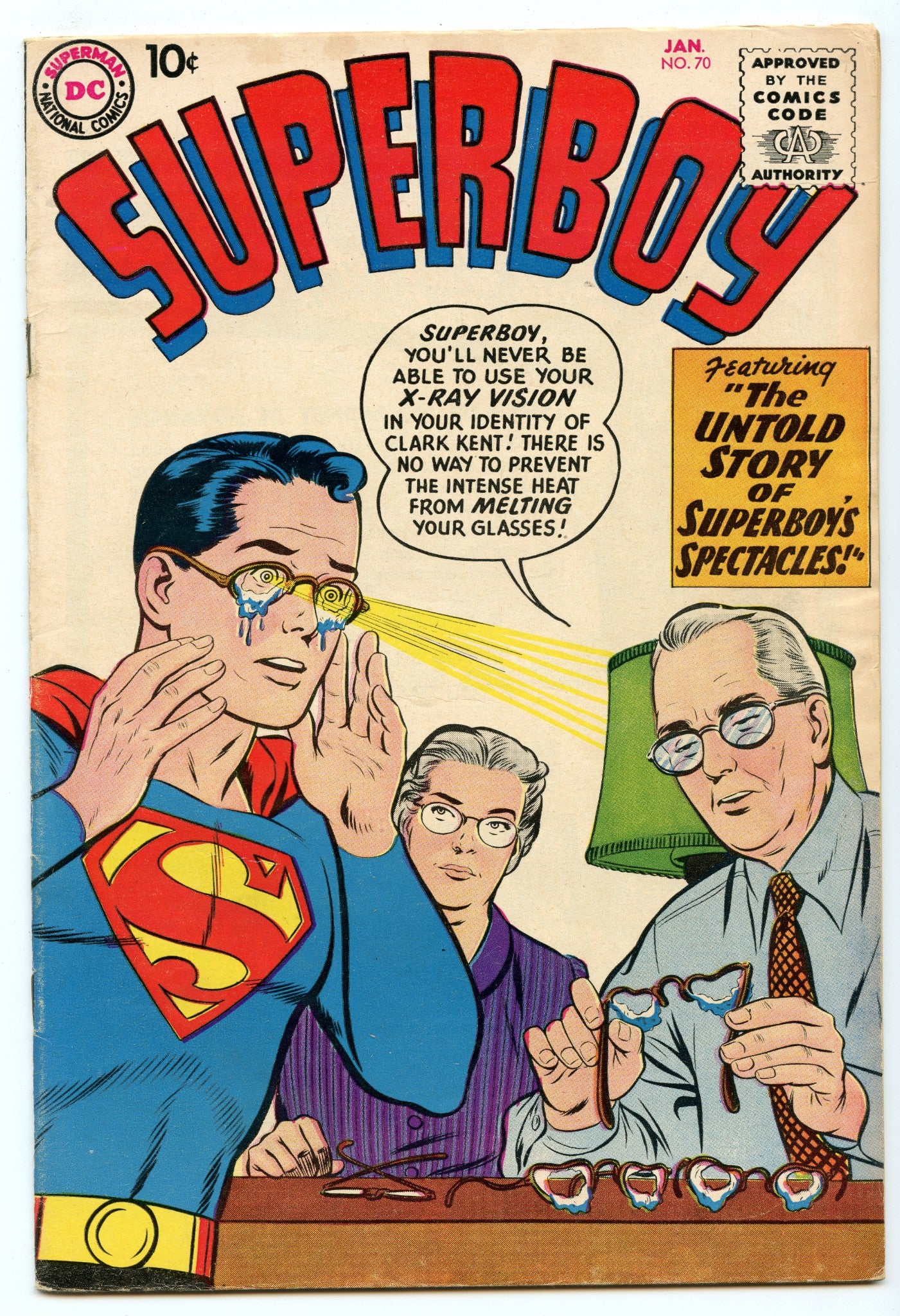 Superboy 70 (Jan 1959) VG/FI (5.0)