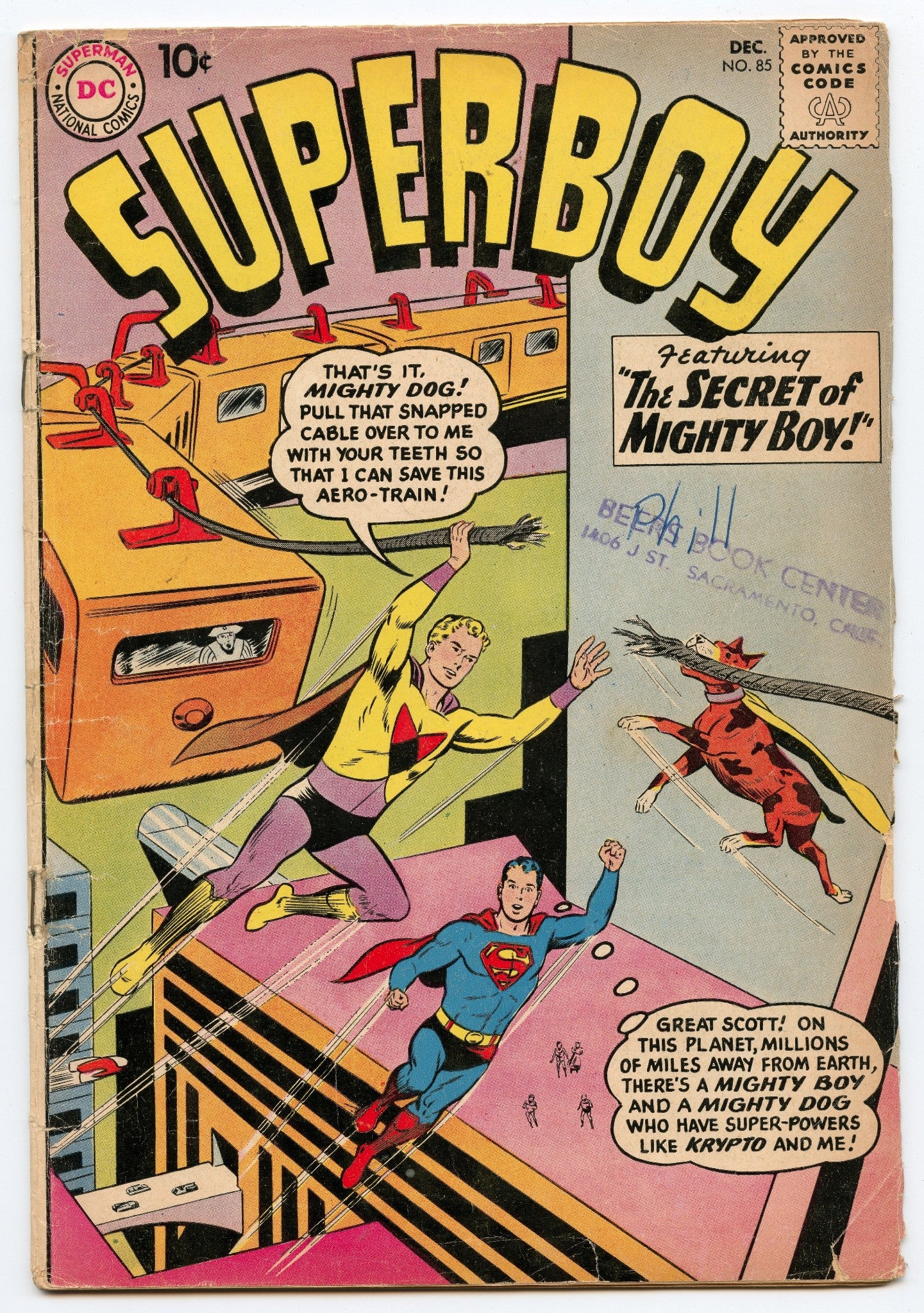 Superboy 85 (Dec 1960) VG- (3.5)