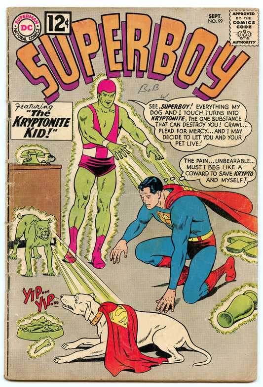 Superboy 99 (Sep 1962) VG- (3.5)