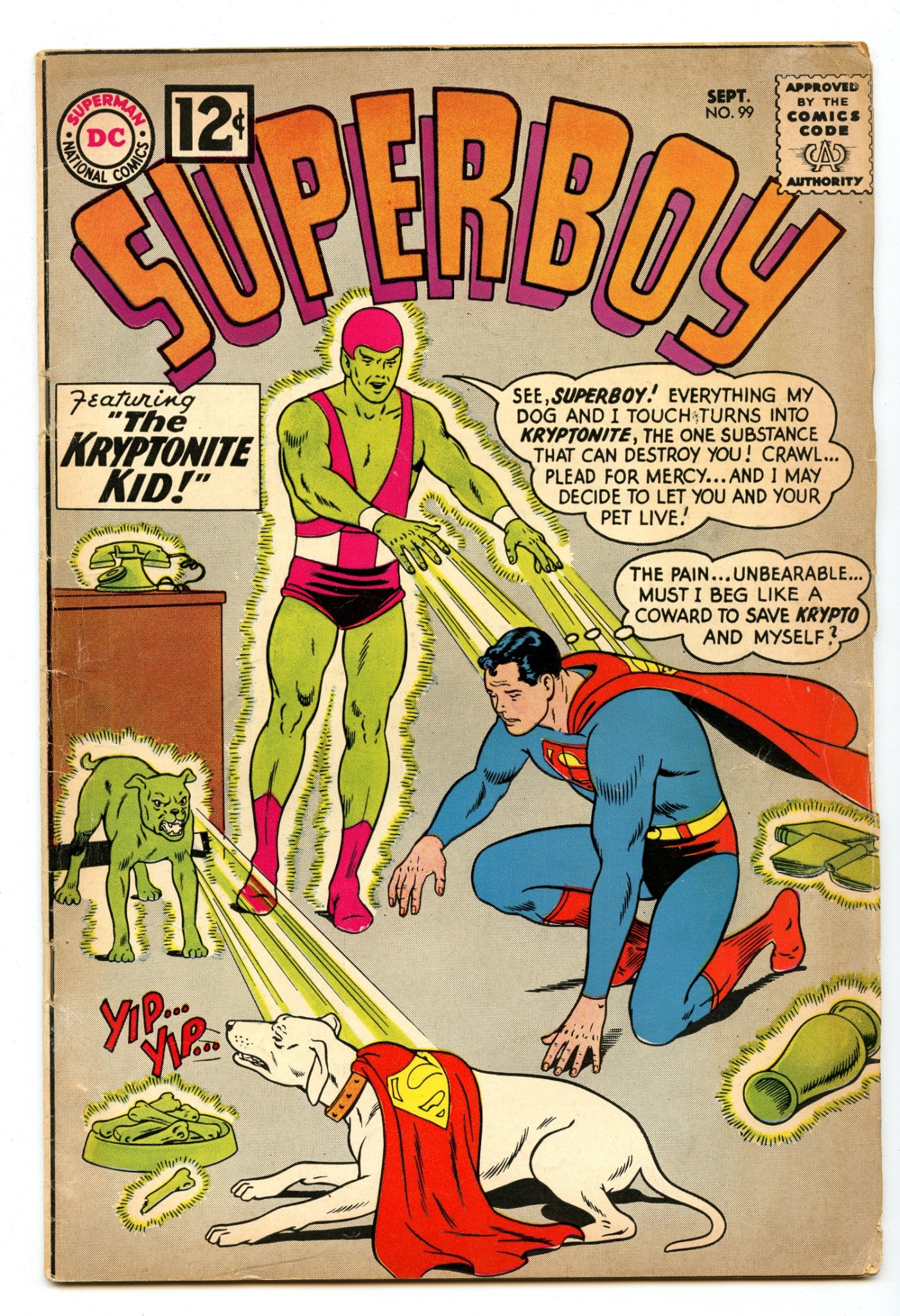 Superboy 99 (Sep 1962) VG (4.0)