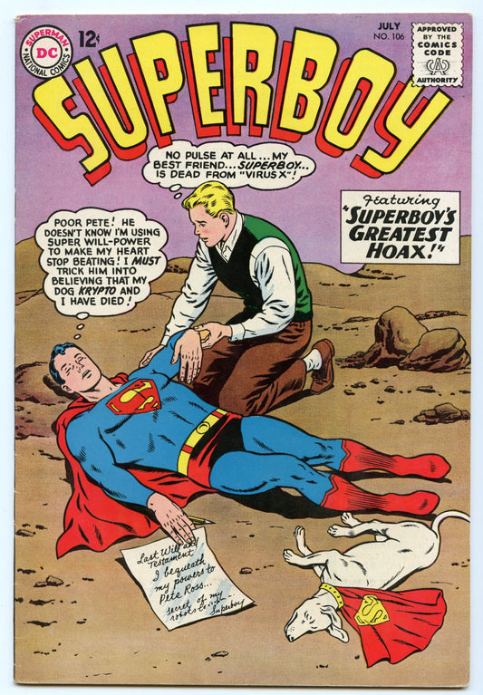 Superboy 106 (Jul 1963) VF- (7.5)