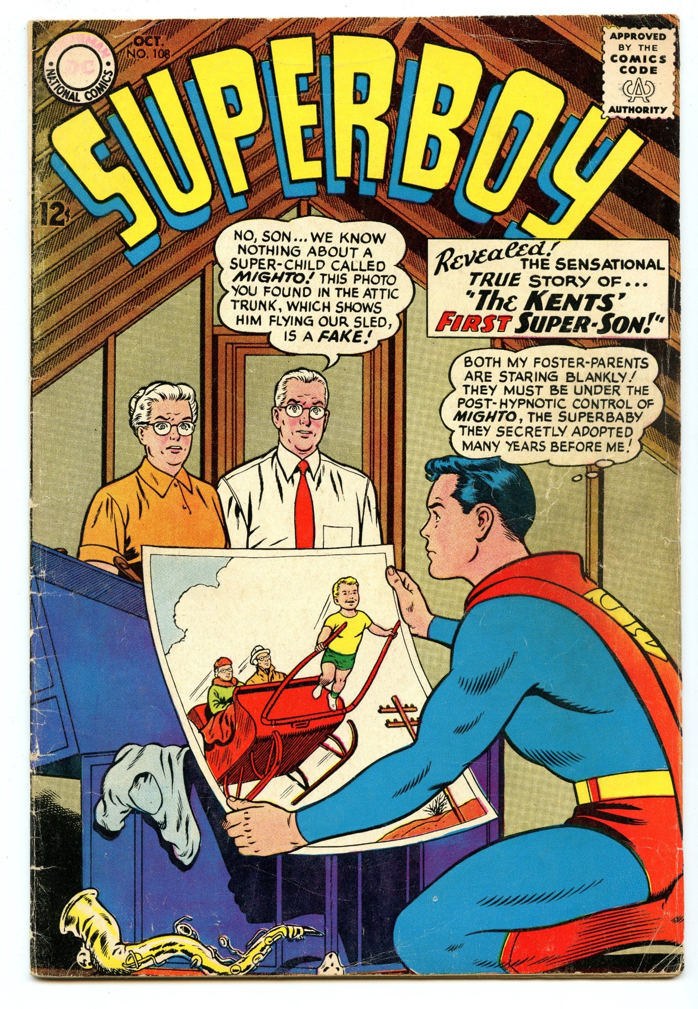 Superboy 108 (Oct 1963) VG- (3.5)