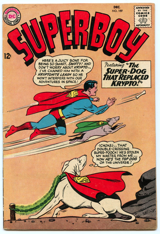 Superboy 109 (Dec 1963) VG+ (4.5)