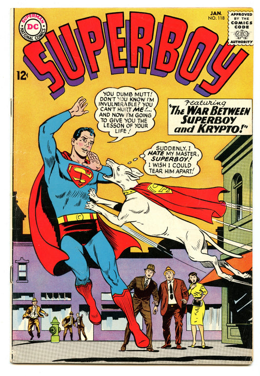 Superboy 118 (Jan 1965) VG (4.0)