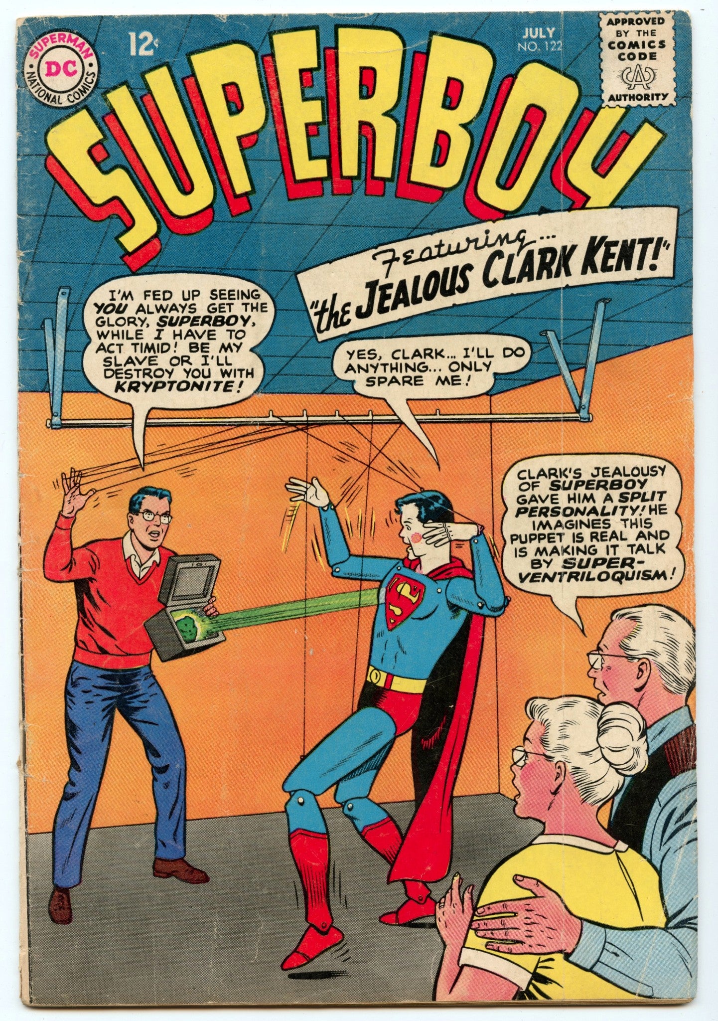 Superboy 122 (Jul 1965) VG- (3.5)